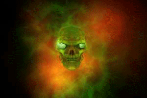 骷髅闪光恐怖可怕gif动图_动态图_表情包下载_soogif