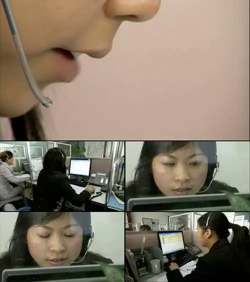 保险接线员图片