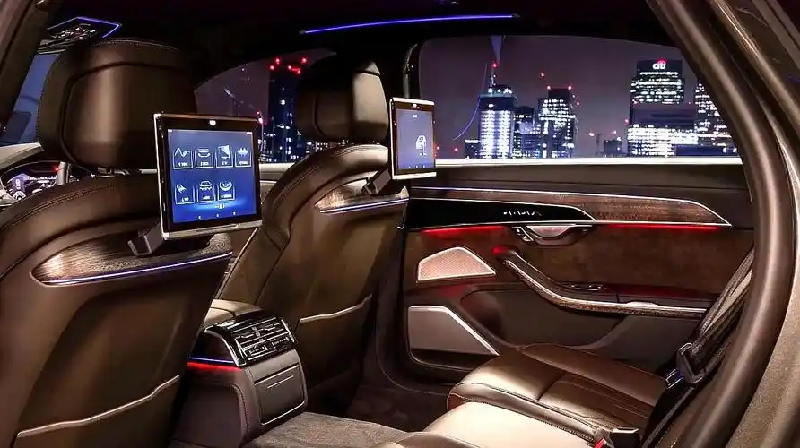 奥迪a9真车现身帅炸了,内饰赶超奔驰s级!-汽车视频-搜狐视频