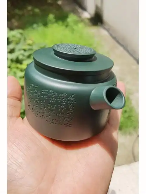 三星堆民国绿紫砂壶