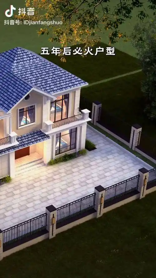 农村必火二层小洋楼农村自建房