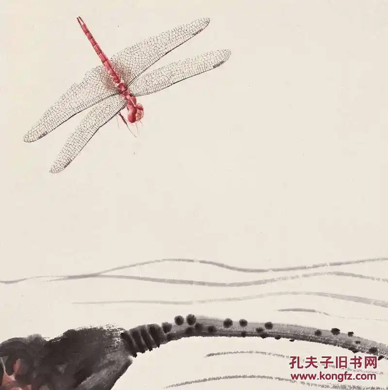 为何齐白石的"一只蜻蜓"值690万?专家:放大30倍后再看