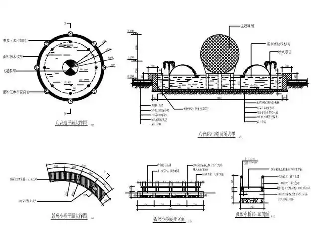 [分享]跌水喷泉施工资料下载