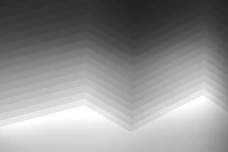 渐变的黑白效果