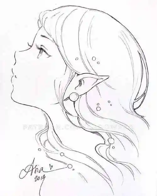 二次元动漫人物铅笔线稿合集二次元动漫人物铅笔线稿合集ins大神教你