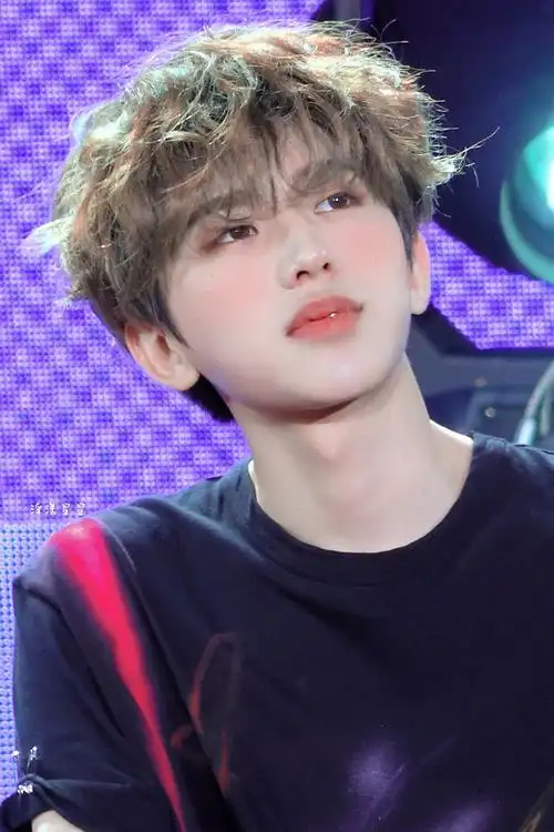 蔡徐坤 美图 猪咪 图源水印