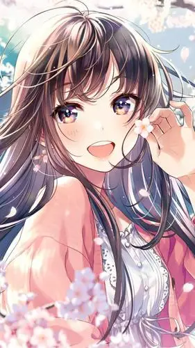 阳光系二次元手机壁纸:甜美小仙女,可爱小姐姐,抱走,抱走吧