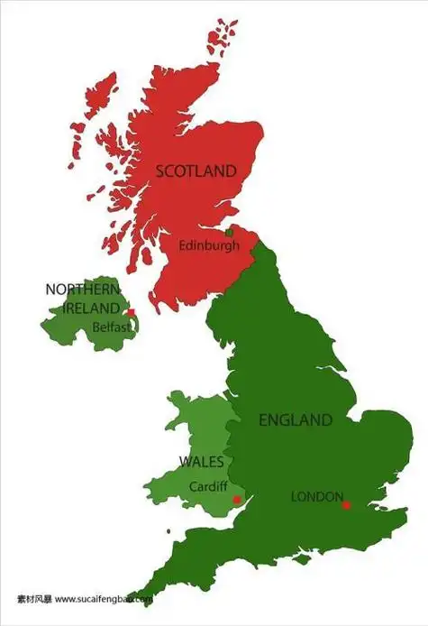 英国地图简笔画图片大全