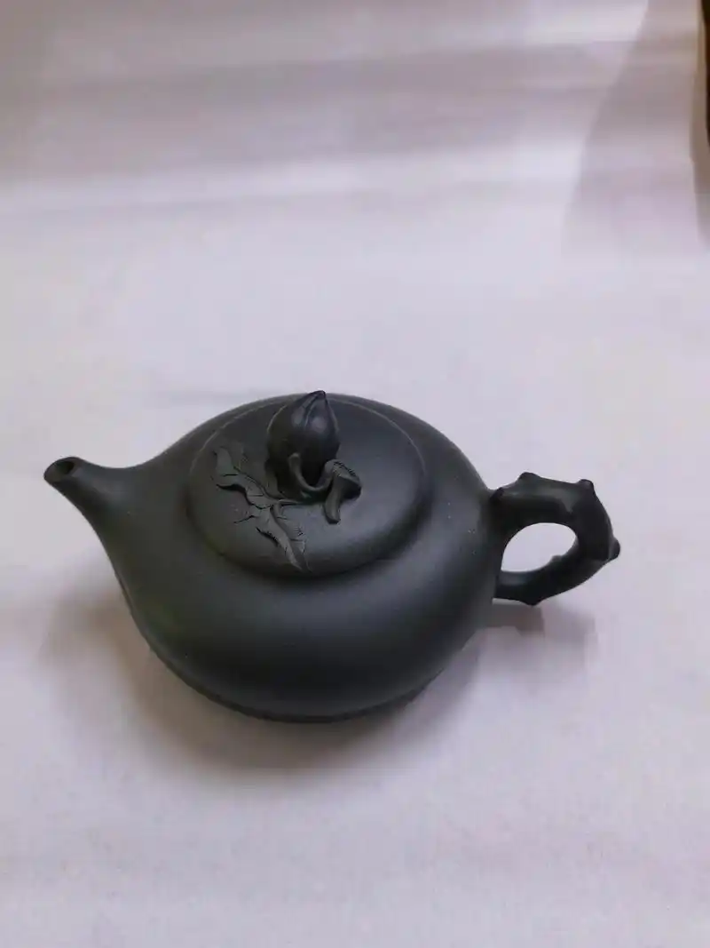 江苏省工艺美术大师高建芳紫砂壶花器容量300cc