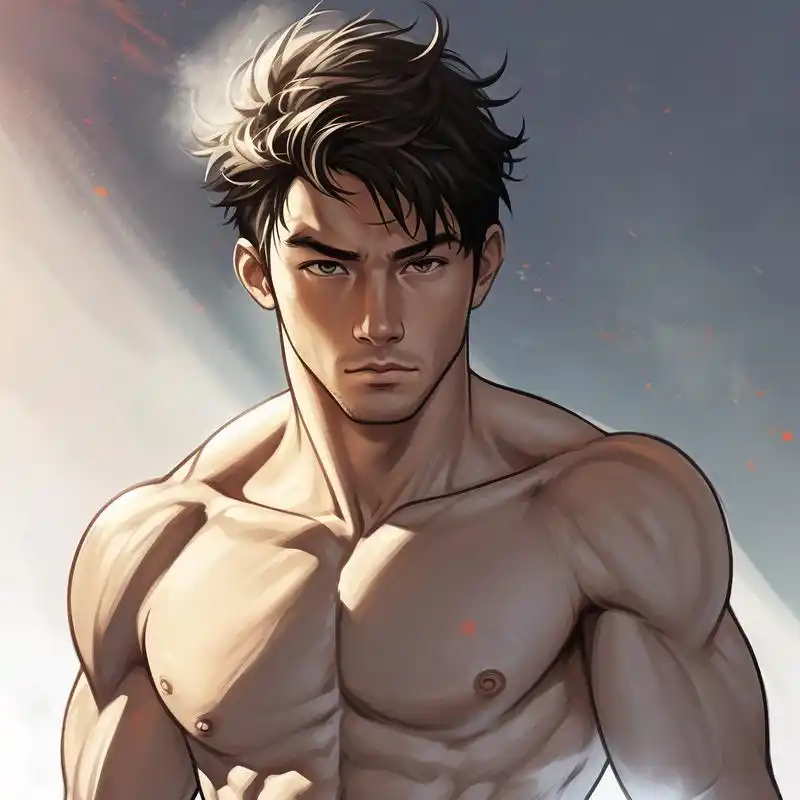 94八块腹肌漫画风头像96