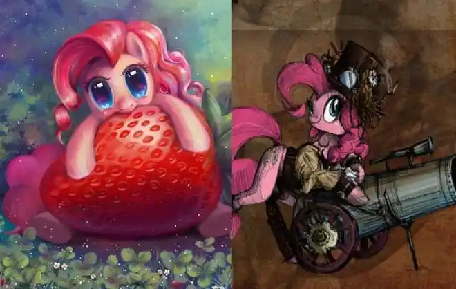 当小马宝莉变蒸汽朋克风格后,苹果嘉儿超帅气!紫悦怀旧感十足!_网易订