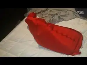 并腿弯曲后背束缚手臂袋木乃伊睡袋女装演出道具麻袋僵尸服饰定做