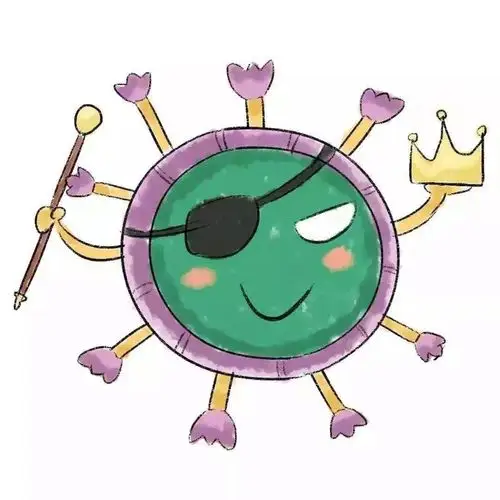 天津宝宝和妈妈制作的立体卡通病毒绘本亮了