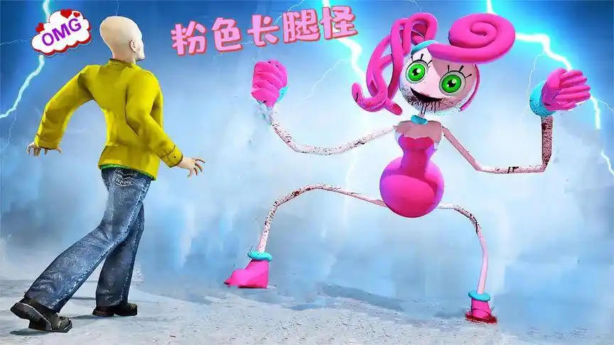 盖瑞模组:一只粉色的长腿怪向铁憨憨发起攻击,这次能打败它吗?