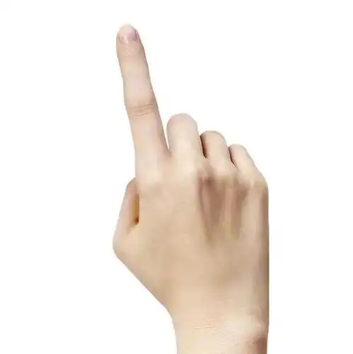 为了节省大家的时间,技能君准备了一张"比1"手势图,首先长按下图保存