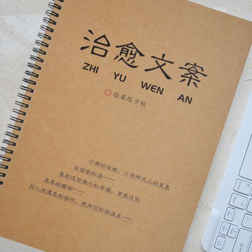 温暖治愈语句文案文艺暖心语录学生正能量硬笔书法描红临摹练字帖