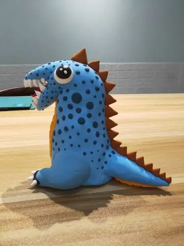 分享粘土如何制作恐龙