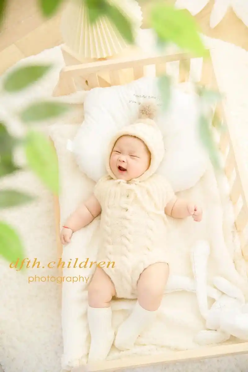 百天宝宝照.#儿童摄影  #宝宝百天照  #客片分享 - 抖音