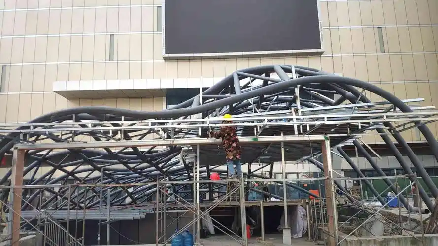 成都钢结构工程-门头