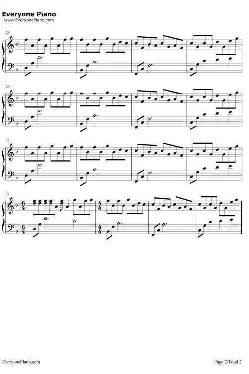 80000钢琴谱_巴音汗-明明简谱网