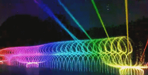 【gif-动图】—音画制作必备(灯光喷泉)