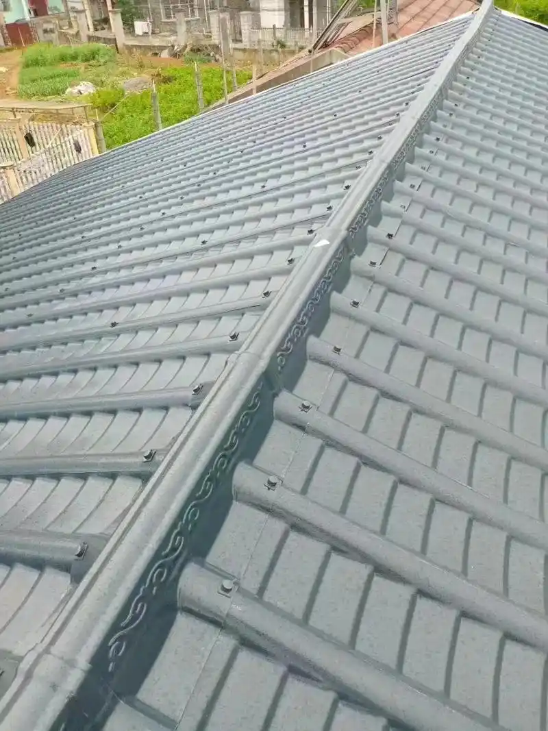 防城港屋檐树脂瓦. #树脂瓦正脊 #树脂瓦生产厂家 #树脂围