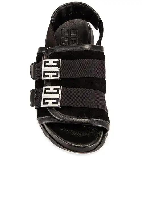 givenchy marshmallow 凉鞋 – black | fwrd