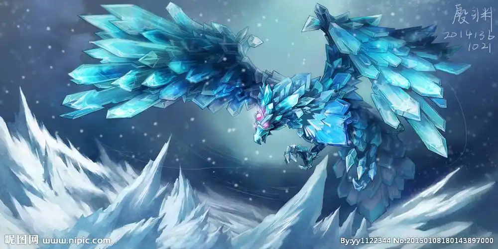 冰晶凤凰艾尼维亚图片