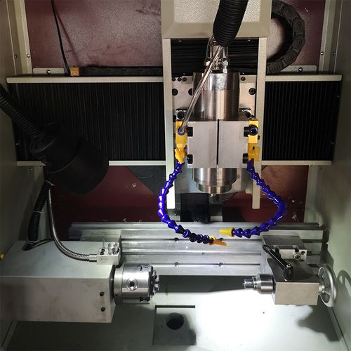 玉石雕刻机台式全自动高精度翡翠石头木材数控cnc电脑四轴玉雕机