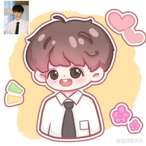 q版马嘉祺 画画可太难了