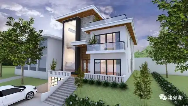 (可按照需求私人定制设计图纸) 漂亮别墅分享14