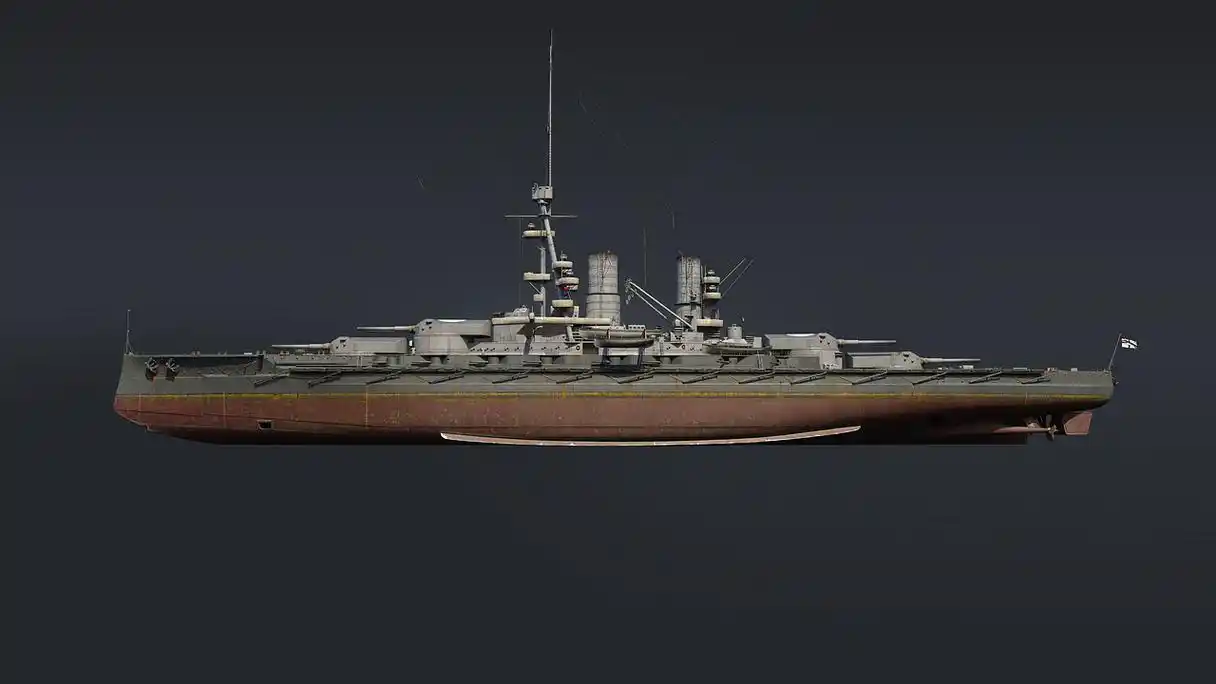 舰船欣赏:德国海军 巴伐利亚级战列舰