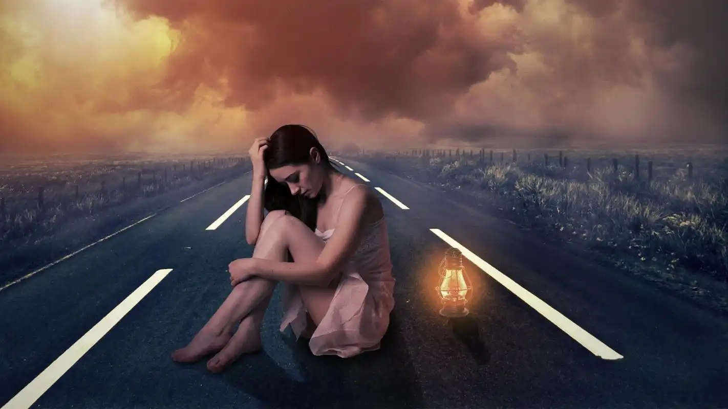 内心孤独黑暗的图片,高清图片-壁纸族