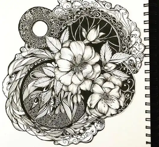 黑白装饰画##手绘##少儿美术