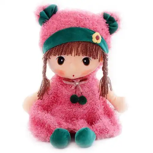 菲儿洋娃娃毛绒玩具大号公仔小女孩玩偶儿童生日礼物可爱花仙子