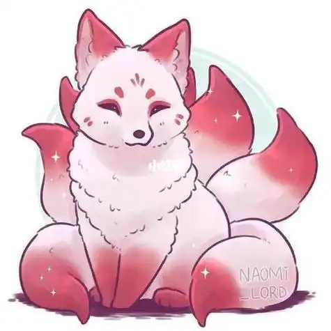 头像漫画可爱九尾狐