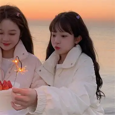 闺蜜头像两人可爱q版闺蜜头像可爱仙气一对两张