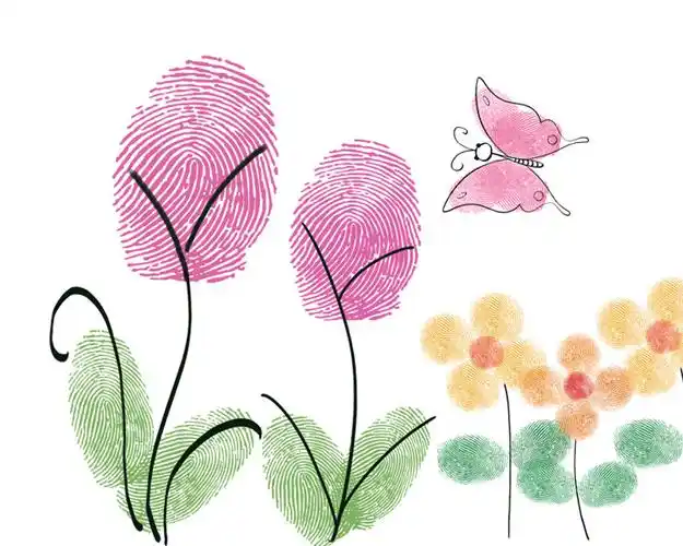 其它 小小指纹画 有趣又好玩 写美篇 《娃娃画画》  好娃娃,爱画画