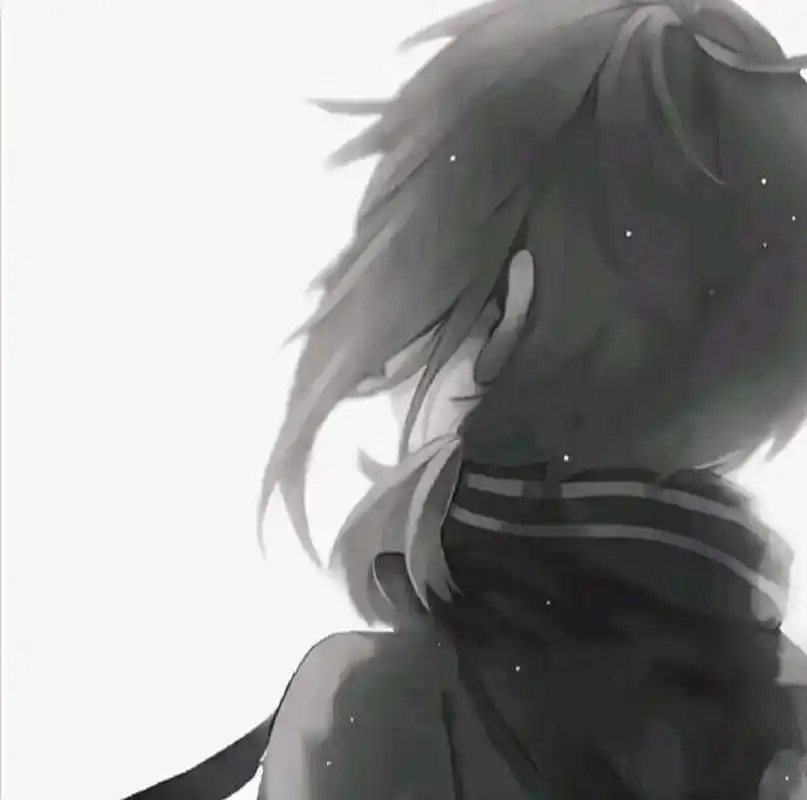 伤感头像  飘散的背影,眼中默默深情,你是否已陷入黑暗?