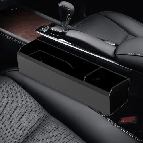 汽车用品置物盒车载座椅缝隙储物盒车内多功能通用夹缝收纳杂物箱主