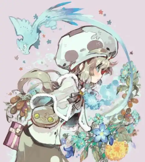 唯美头像:卡通手绘插画,气质高贵,貌美如花的二次元美人!