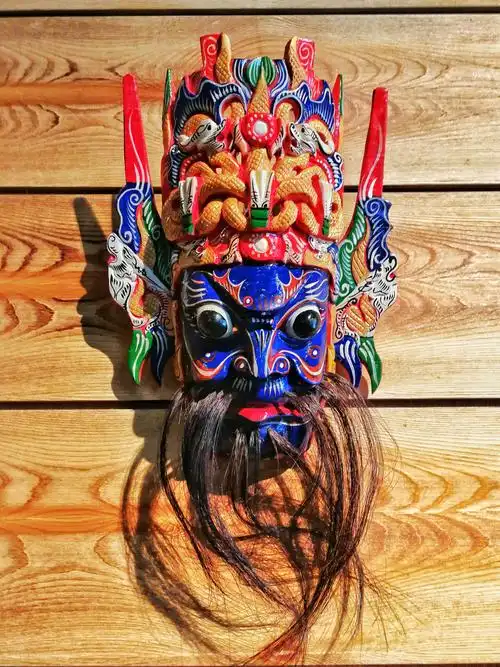 非物质文化遗产傩面具