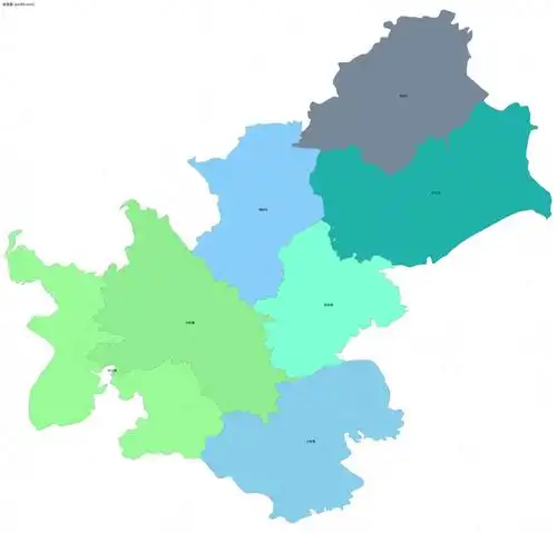 牟定县边界地图