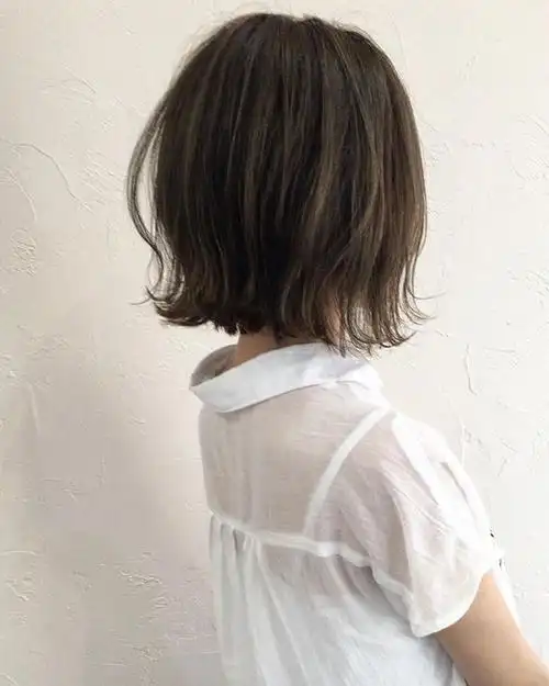 女士短发背面图片大全,短发图片,发型图片