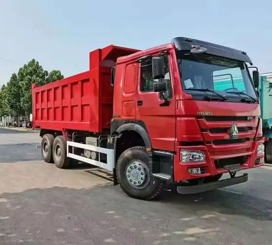 中国重汽潍柴380马力豪沃自卸车出口国外结实耐用-阿里巴巴