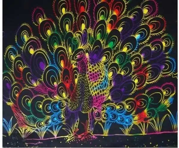 批发 画儿8k/16k/4k炫彩刮画纸彩色刮蜡纸儿童绘画纸安全无毒