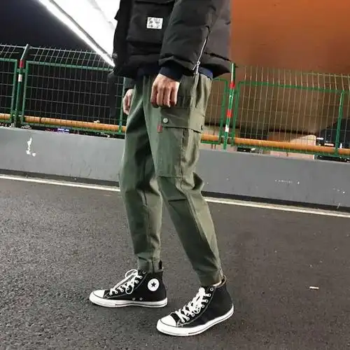 夏天男生如何搭配高帮的匡威鞋?(我想穿的简洁一点)?