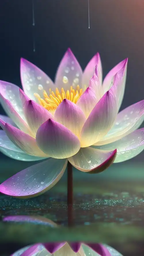 一种美丽而神秘的花卉,它的花朵如同一只只盛开的莲灯,散发出淡雅的