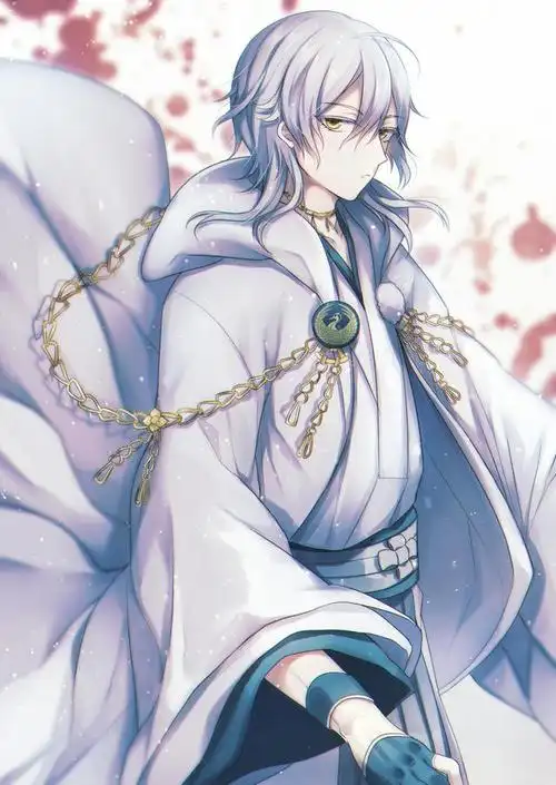 充满神秘感的银发帅哥猜猜他是谁