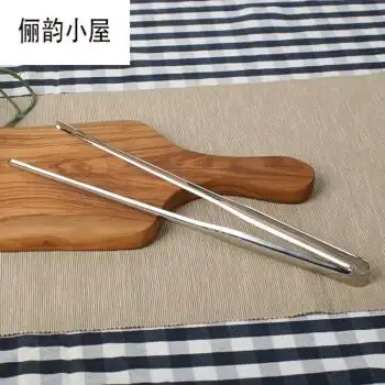 烧烤用具烧烤工具长夹子配件烧烤夹子炭夹碳夹不锈钢食品夹